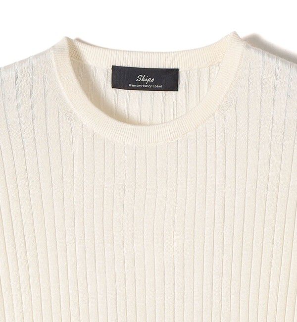 SHIPS for women「SHIPS Primary Navy Label:シルク カシミヤ プルオーバー」|ニット・セーター|