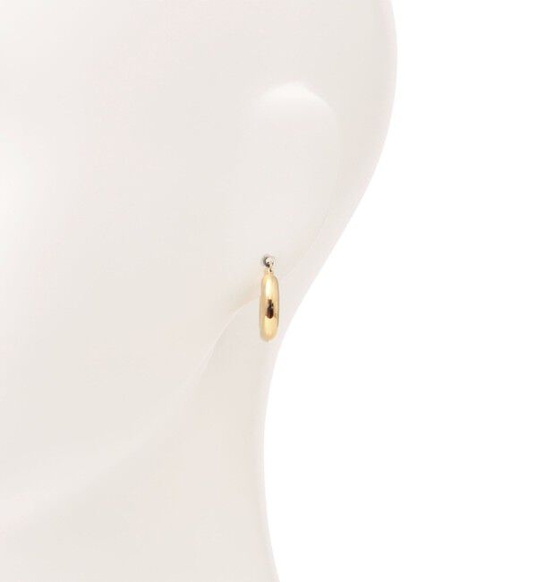 SHIPS for women「ステンレス フープ ピアス（S）」|ピアス|