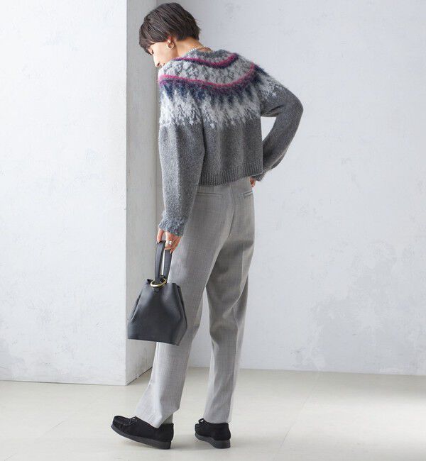 SHIPS for women「〈手洗い可能〉ストレート センタープレス トラウザーズ」|その他|