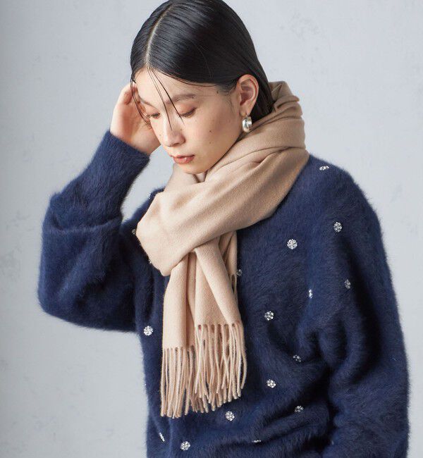 SHIPS for women「ウール カシミヤ ウォッシャブル ストール」|マフラー|