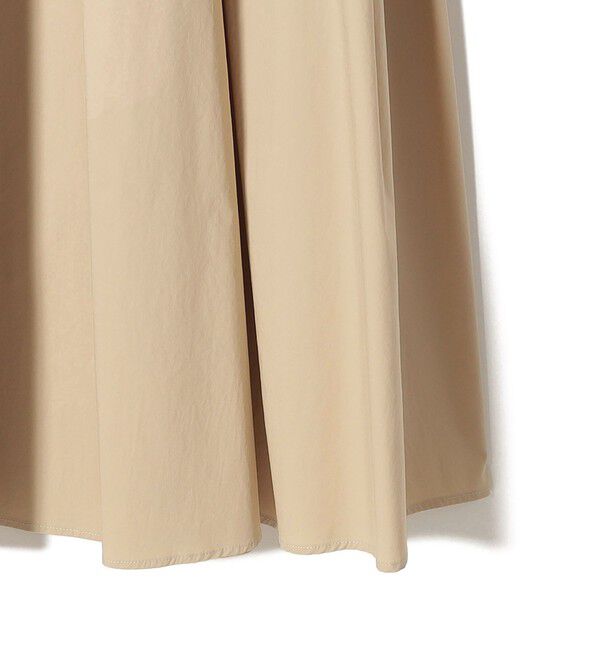 SHIPS for women「SHIPS Primary Navy Label:〈手洗い可能〉アシメ タック スカート」|スカート|