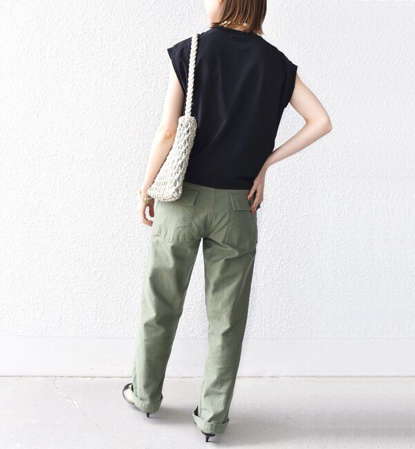 SHIPS for women「〈手洗い可能〉DEPEND アムンゼン ノースリーブ カットソー」|Tシャツ・カットソー|