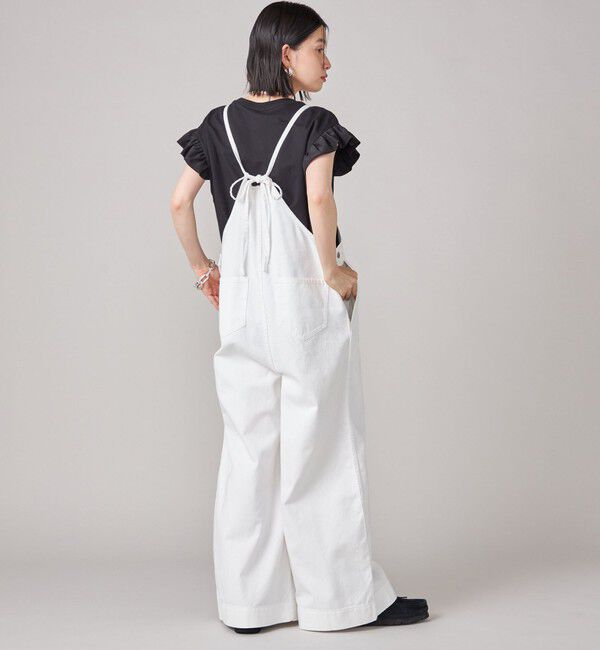 SHIPS for women「SHIPS NINE CASE:〈洗濯機可能〉カツラギ サロペット」|オールインワン|