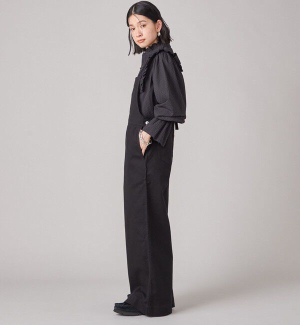 SHIPS for women「SHIPS NINE CASE:〈洗濯機可能〉カツラギ サロペット」|オールインワン|
