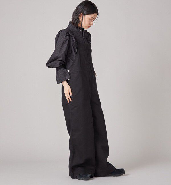 SHIPS for women「SHIPS NINE CASE:〈洗濯機可能〉カツラギ サロペット」|オールインワン|