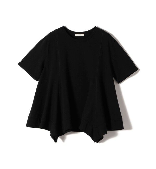 SHIPS for women「ヘムフレア ショート スリーブ プルオーバー」|Tシャツ・カットソー|