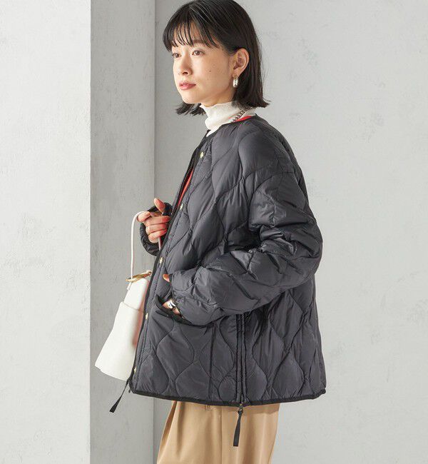 SHIPS for women「【SHIPS別注】TAION:〈手洗い可能〉リブ マルチ WAY ダウン ジャケット」|ダウン|
