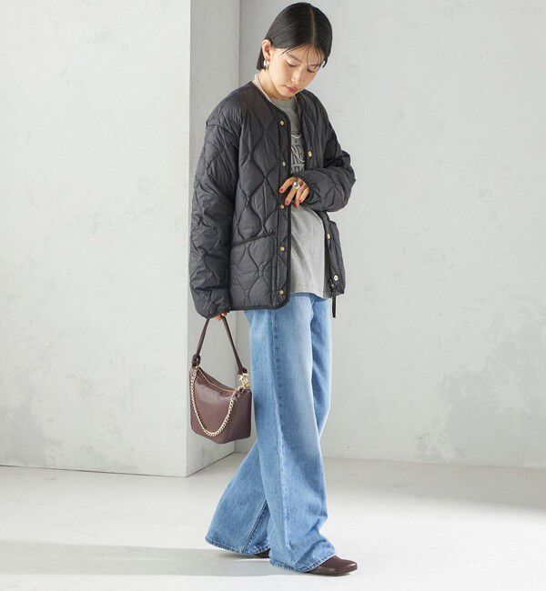 SHIPS for women「【SHIPS別注】TAION:〈手洗い可能〉リブ マルチ WAY ダウン ジャケット」|ダウン|