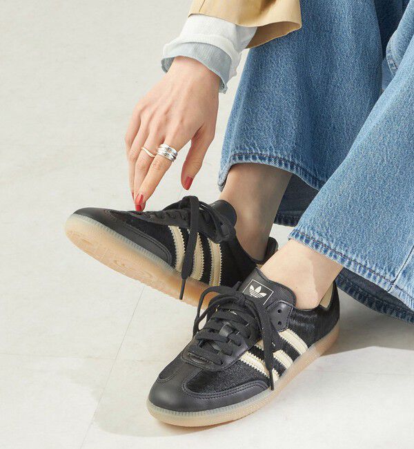 SHIPS for women「adidas Originals:SAMBA OG」|スニーカー|ブラック