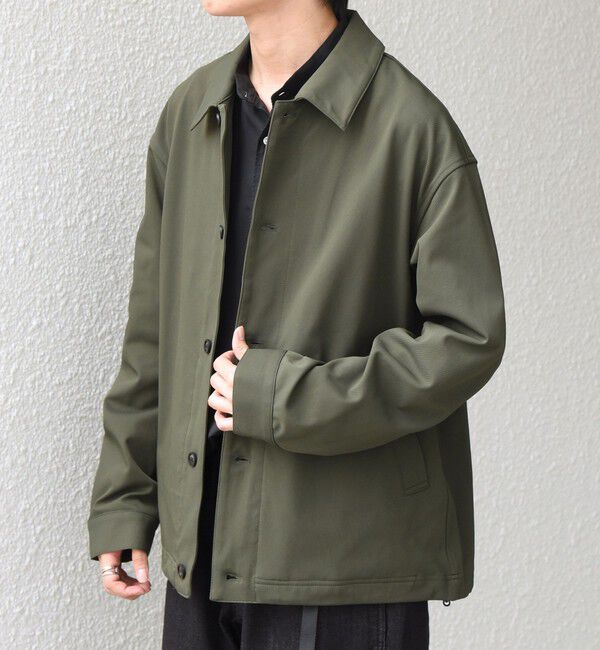 SHIPS any「SORONA(R) ライト ツイル ストレッチ スピンドル ブルゾン 26AW◇」|ブルゾン・スタジャン|