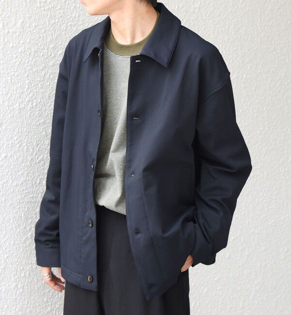 SHIPS any「SORONA(R) ライト ツイル ストレッチ スピンドル ブルゾン 26AW◇」|ブルゾン・スタジャン|