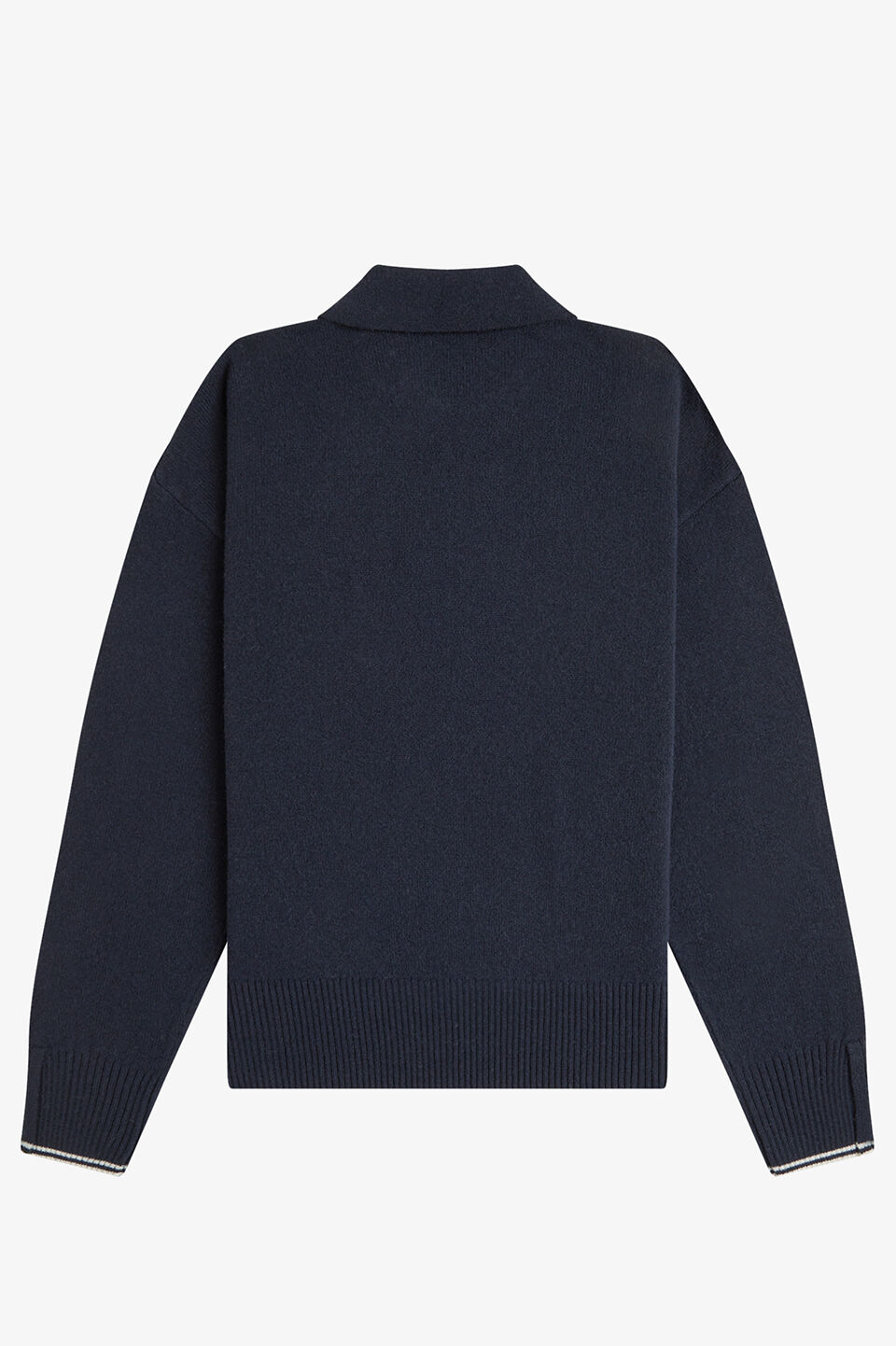 FRED PERRY 「FRED PERRY／SPLIT CUFF COLLARED JUMPER／レイヤードカラー ニットポロシャツ」|ポロシャツ|