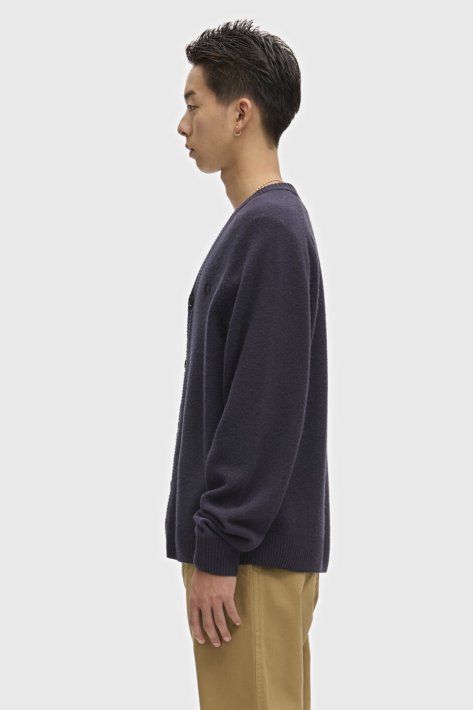 FRED PERRY 「FRED PERRY／Saddle Sleeve Cardigan／サドルスリーブカーディガン」|カーディガン|