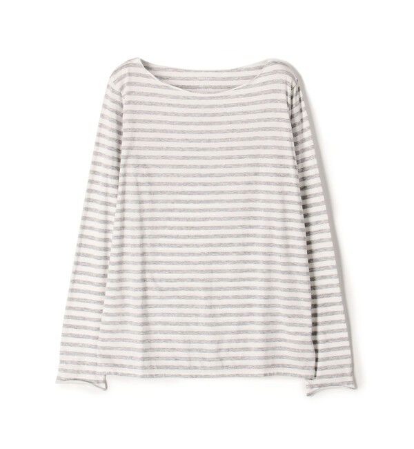 GALERIE VIE「スムージーコットン ボートネックプルオーバー」|Tシャツ・カットソー|12 ホワイト系