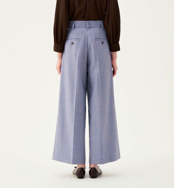 Ballsey「メランジカルゼ タックワイドパンツ」|その他|