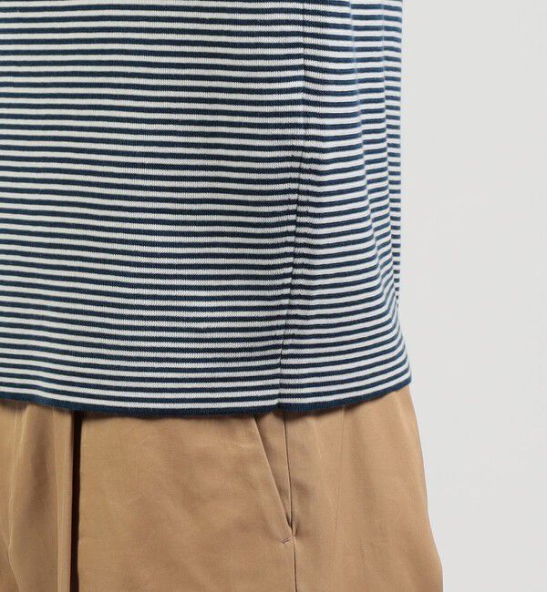 TOMORROWLAND MENS「TOMORROWLAND tricot シーアイランドコットン クルーネックプルオーバー」|ニット・セーター|