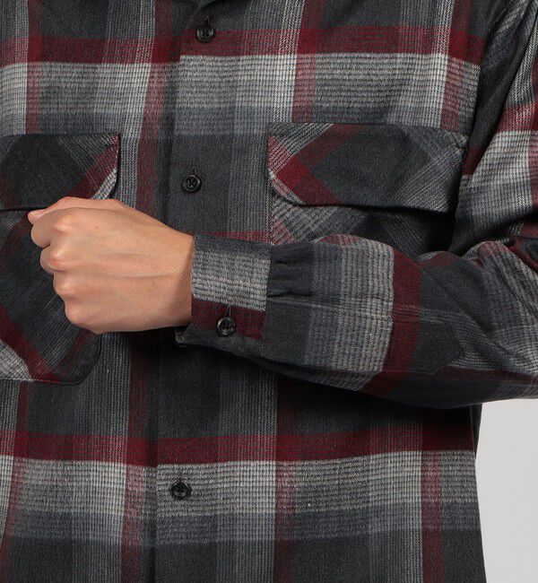 TOMORROWLAND MENS「【別注】PENDLETON シルクシャギー ボードシャツ」|シャツ・ブラウス|