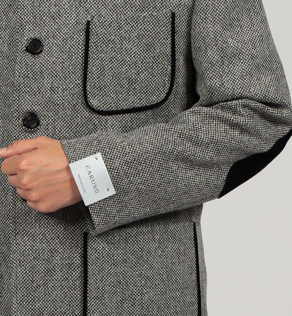 TOMORROWLAND BUYING WEAR「【別注】CARUSO ウール フォレスティエールジャケット」|ブルゾン・スタジャン|