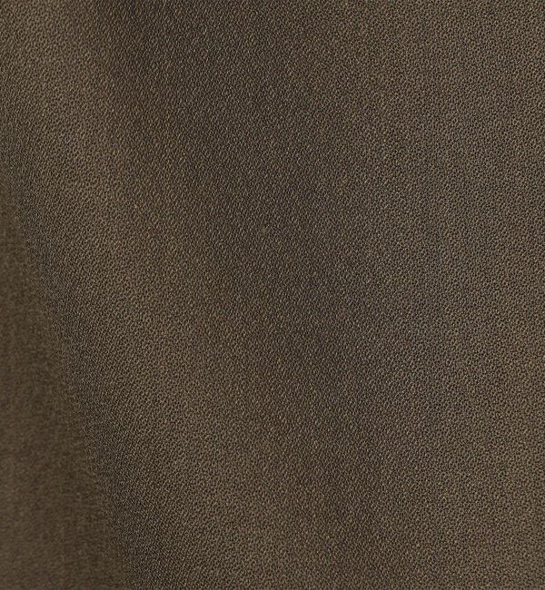 GALERIE VIE「クレープウールストレッチ ラップマキシスカート」|タイト|