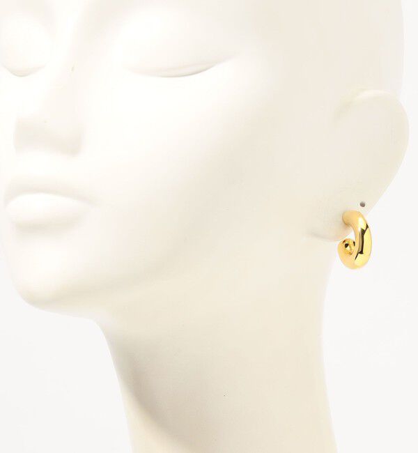TOMORROWLAND GOODS「LIE STUDIO Rose ゴールドピアス」|ピアス|