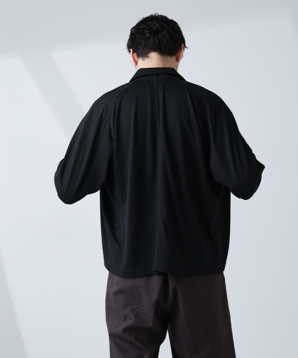 NANO universe「「ALL-DAYS COMFORT 100% WOOL」 ZIPプルオーバー」|Tシャツ・カットソー|