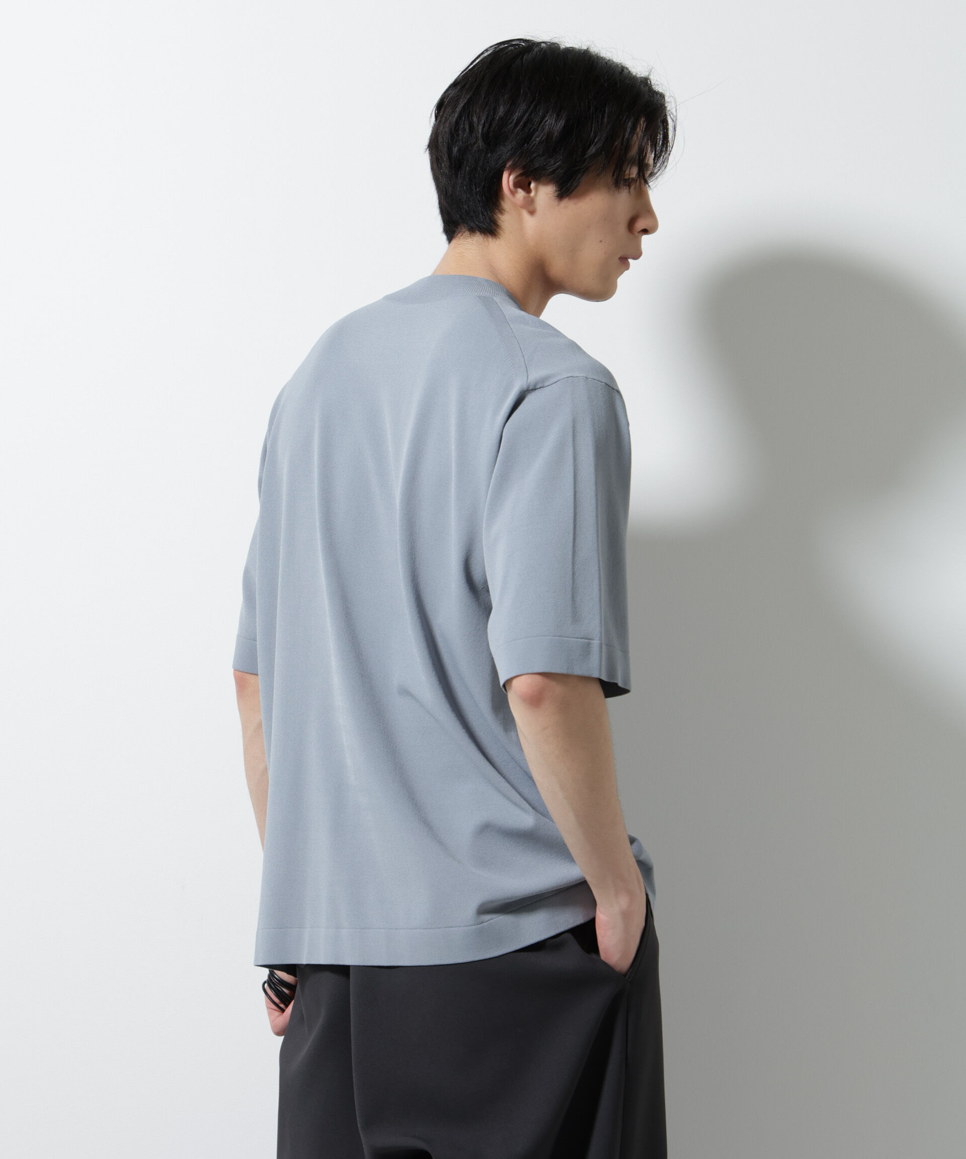 nano･universe「｢ELITE 7 FUNCTION｣モックネックニット」|ニット・セーター|