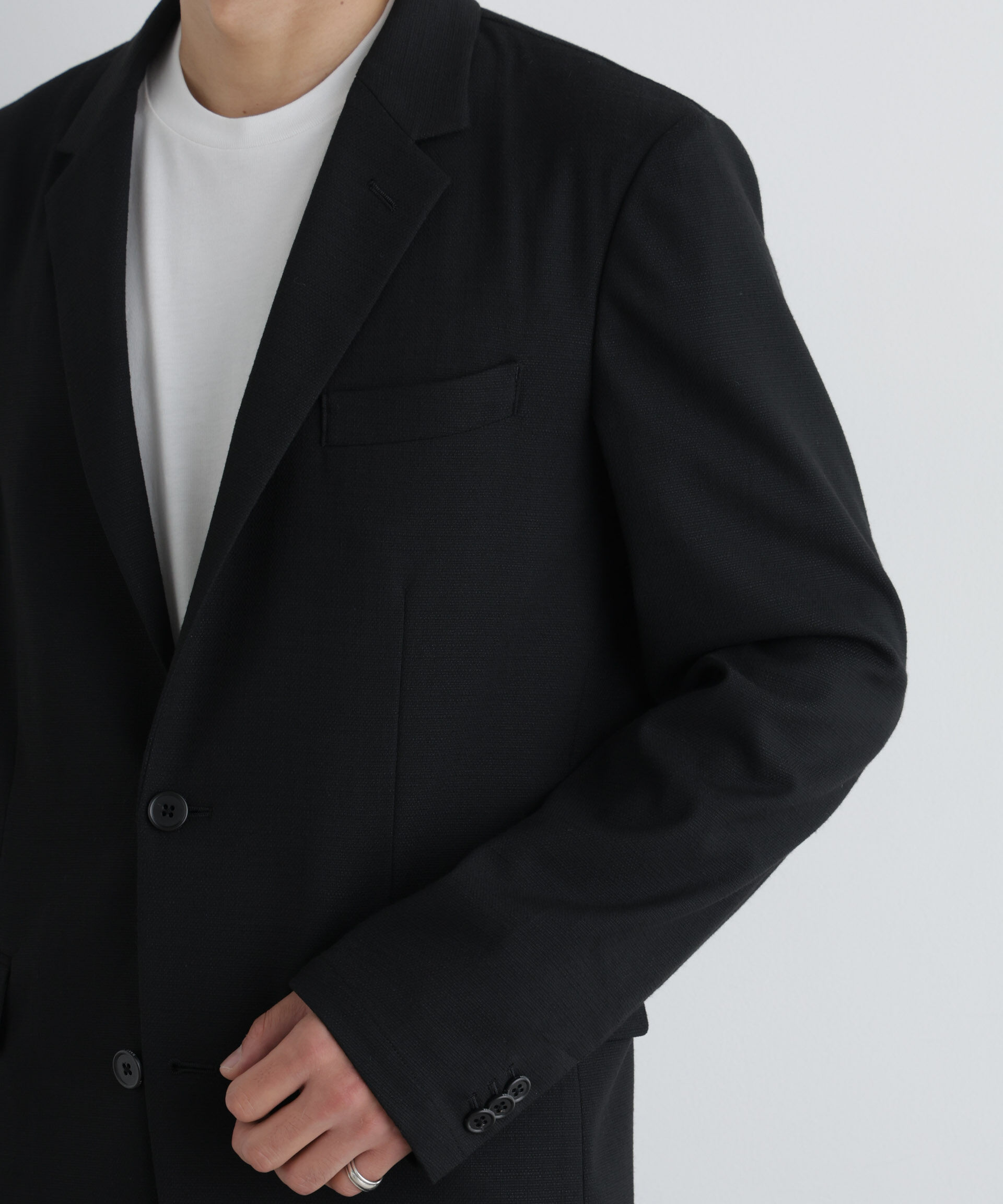 NANO universe「｢Damerino｣ T/Rスラブストレッチセットアップ/WASHABLE」|スーツ|