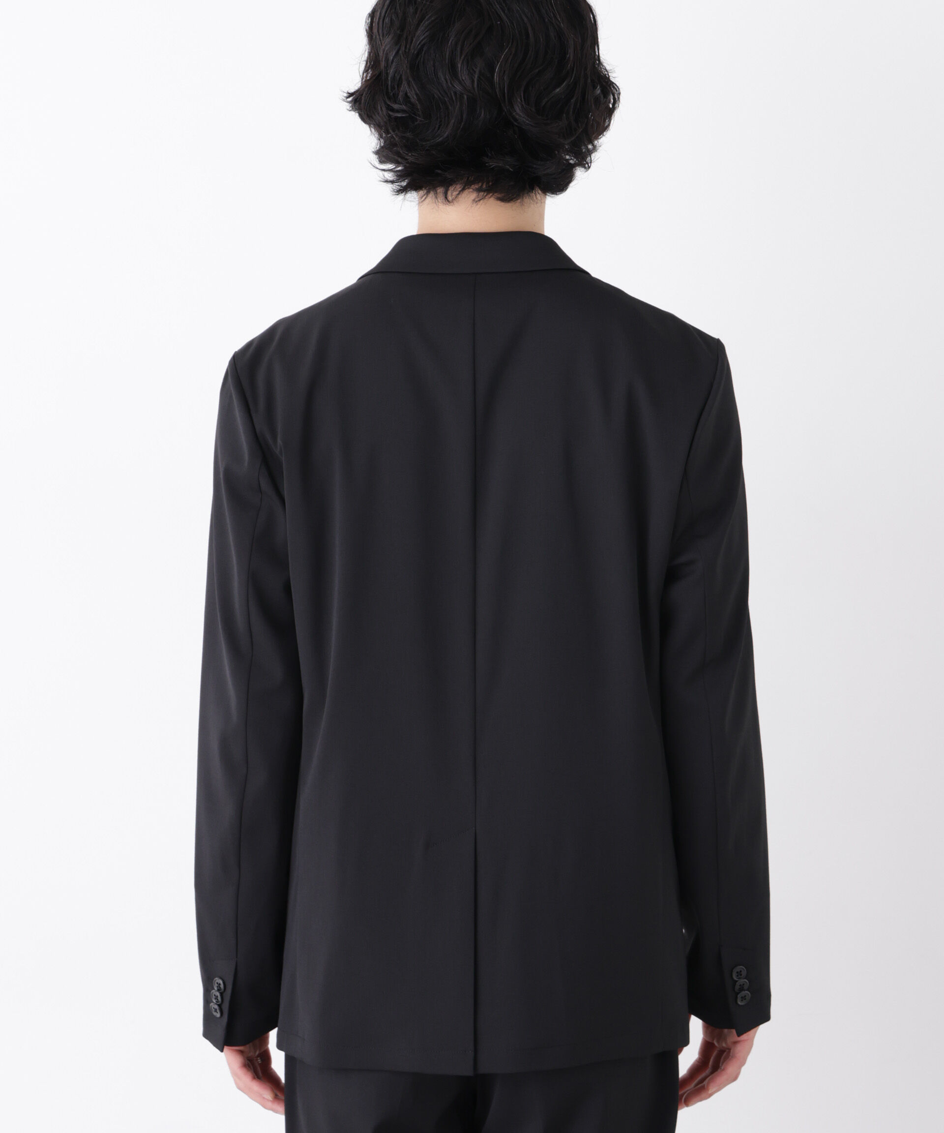NANO universe「｢Damerino｣T/R パウダリー2WAYストレッチセットアップ」|スーツ|