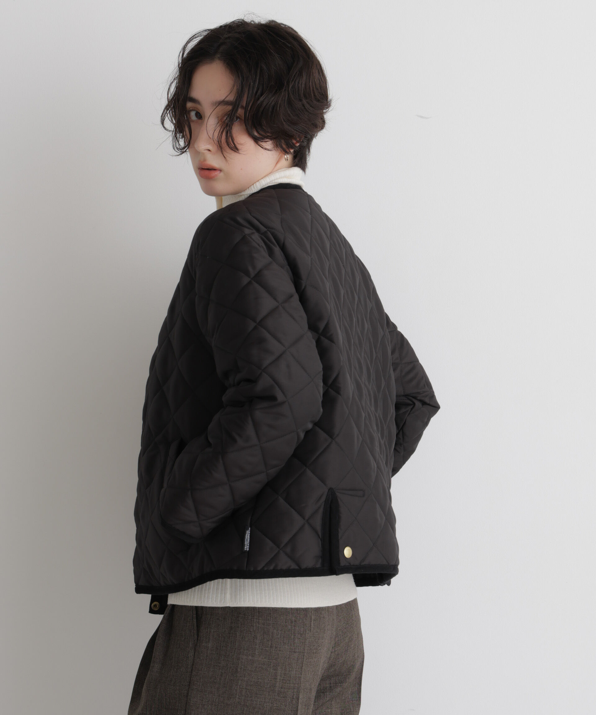 NANO universe「Traditional Weatherwear/別注 ARKLEY A-LINE」|ブルゾン・スタジャン|