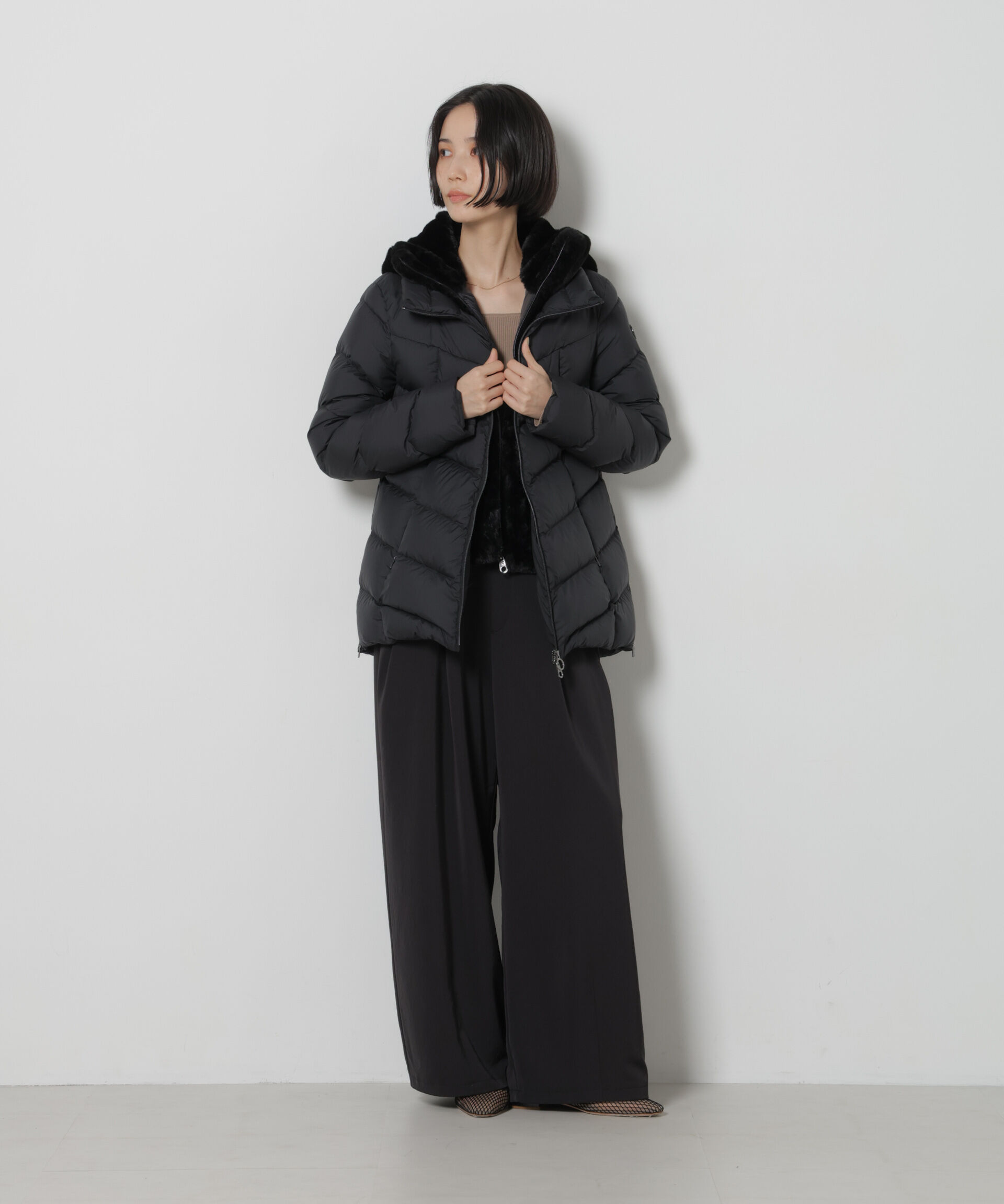 NANO universe「CAPE HORN/別注 ALVAREZ MATT」|ダウン|