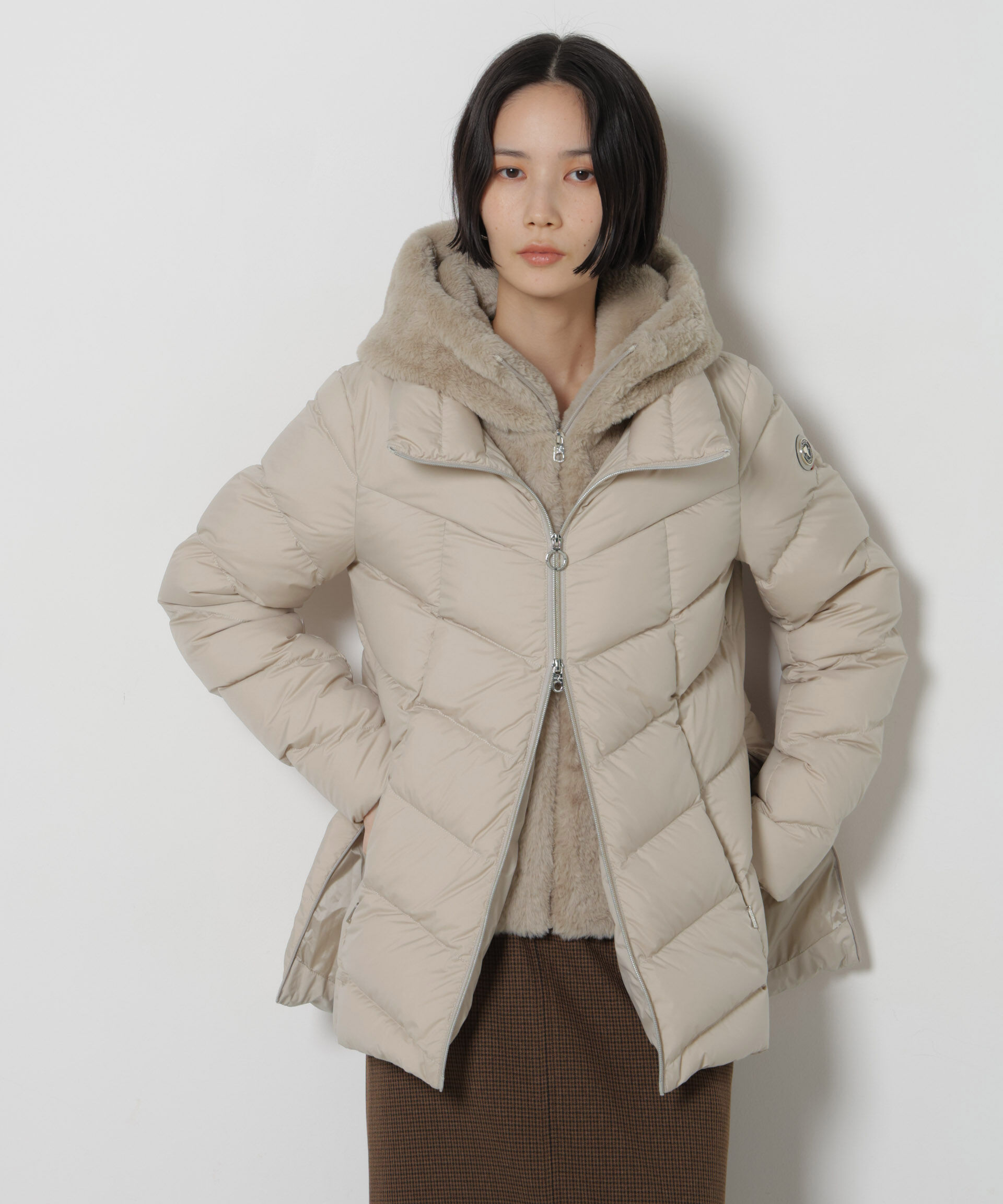 NANO universe「CAPE HORN/別注 ALVAREZ MATT」|ダウン|