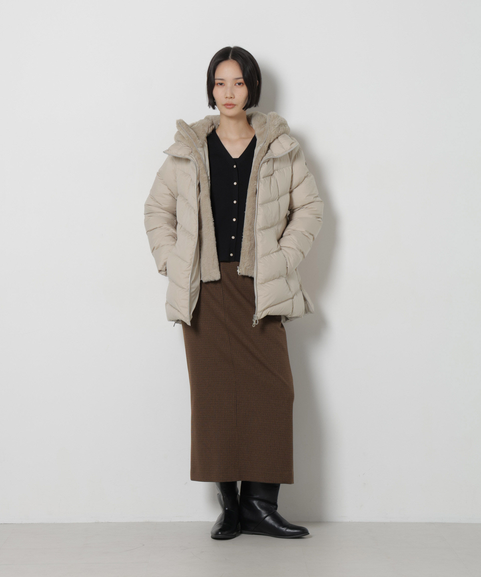 NANO universe「CAPE HORN/別注 ALVAREZ MATT」|ダウン|