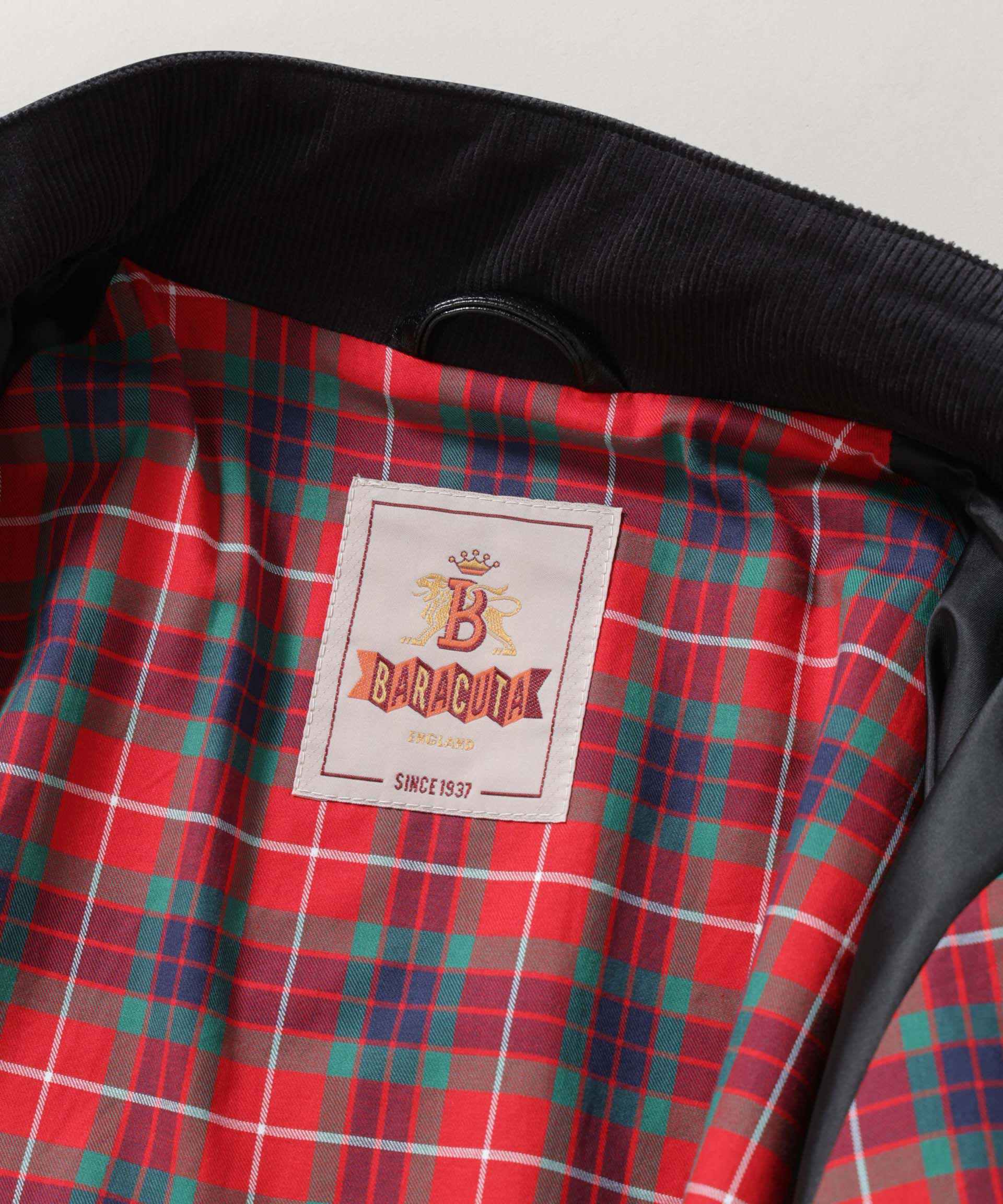 NANO universe「BARACUTA/別注 G9 フェイクレザー ショート ブルゾン」|ブルゾン・スタジャン|