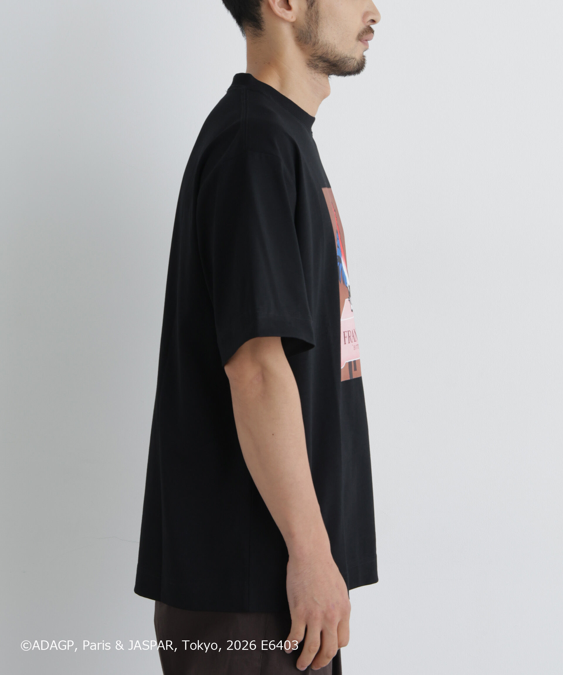 NANO universe「｢OtoNANO｣&times;SAVIGNAC プリントTシャツ」|Tシャツ・カットソー|