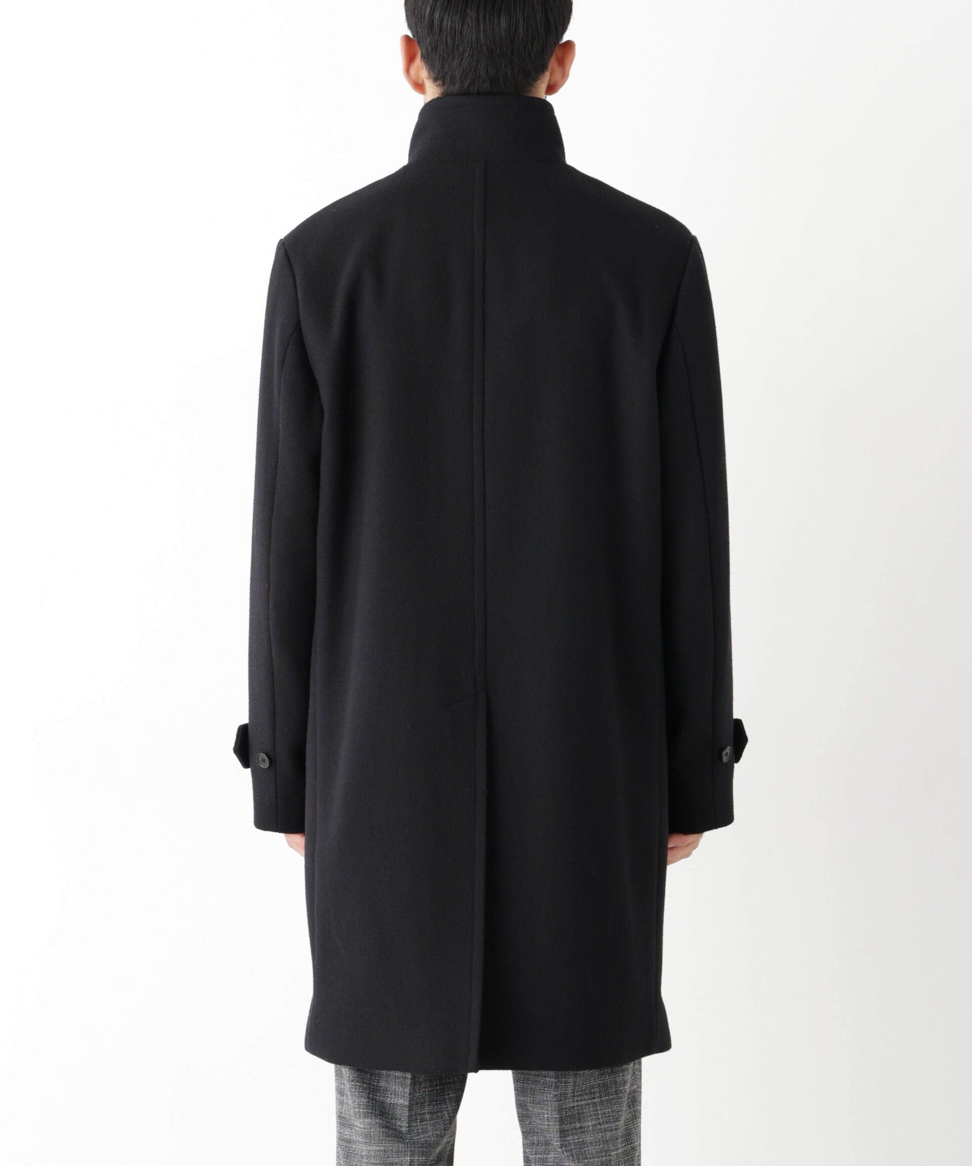 NANO universe「「NEW ON COAT」ウール/Nスタンドカラーコート」|その他|
