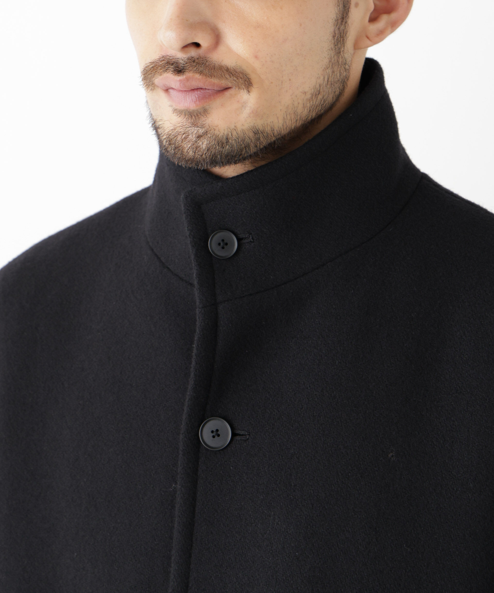 NANO universe「「NEW ON COAT」ウール/Nスタンドカラーコート」|その他|