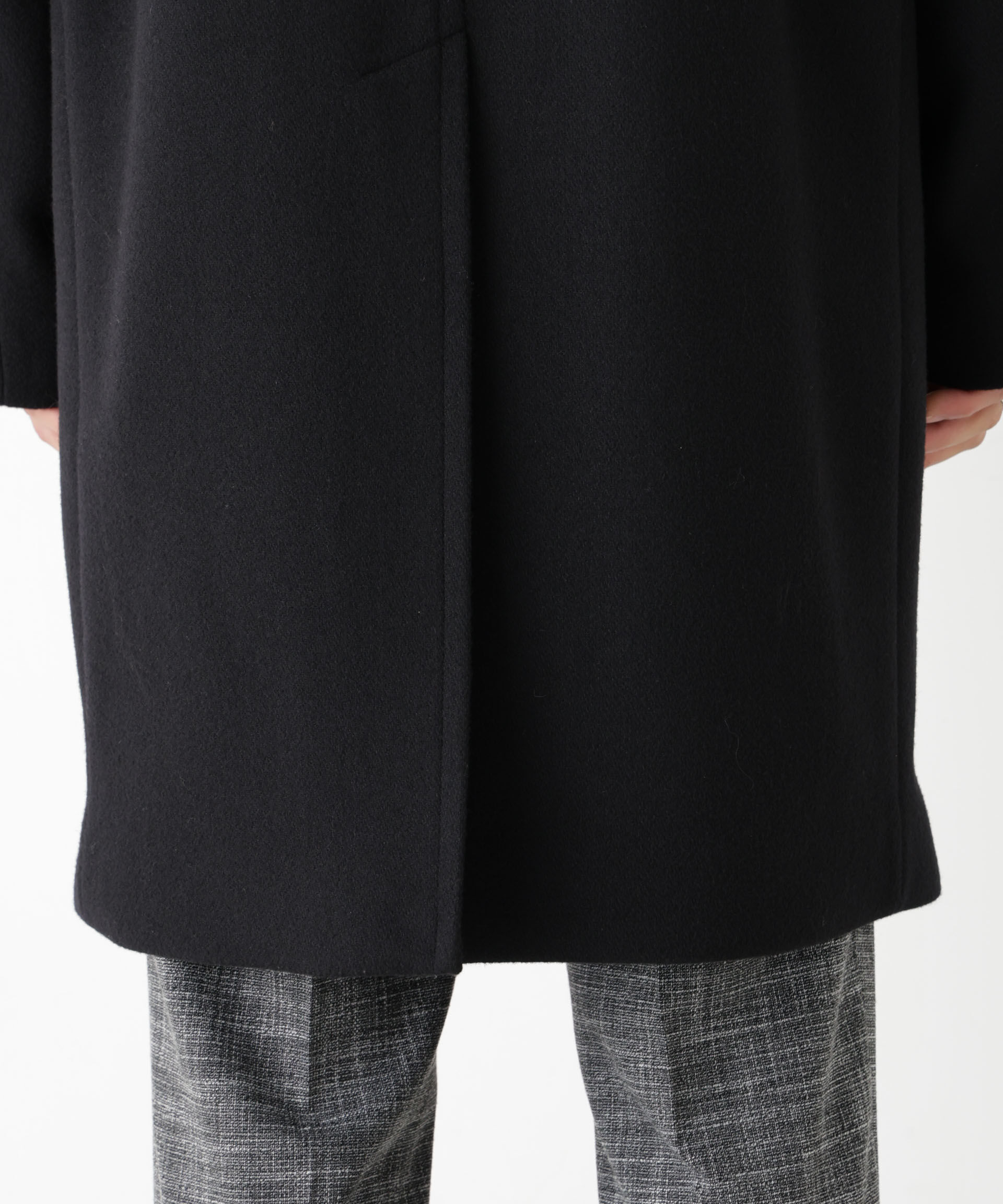 NANO universe「「NEW ON COAT」ウール/Nスタンドカラーコート」|その他|