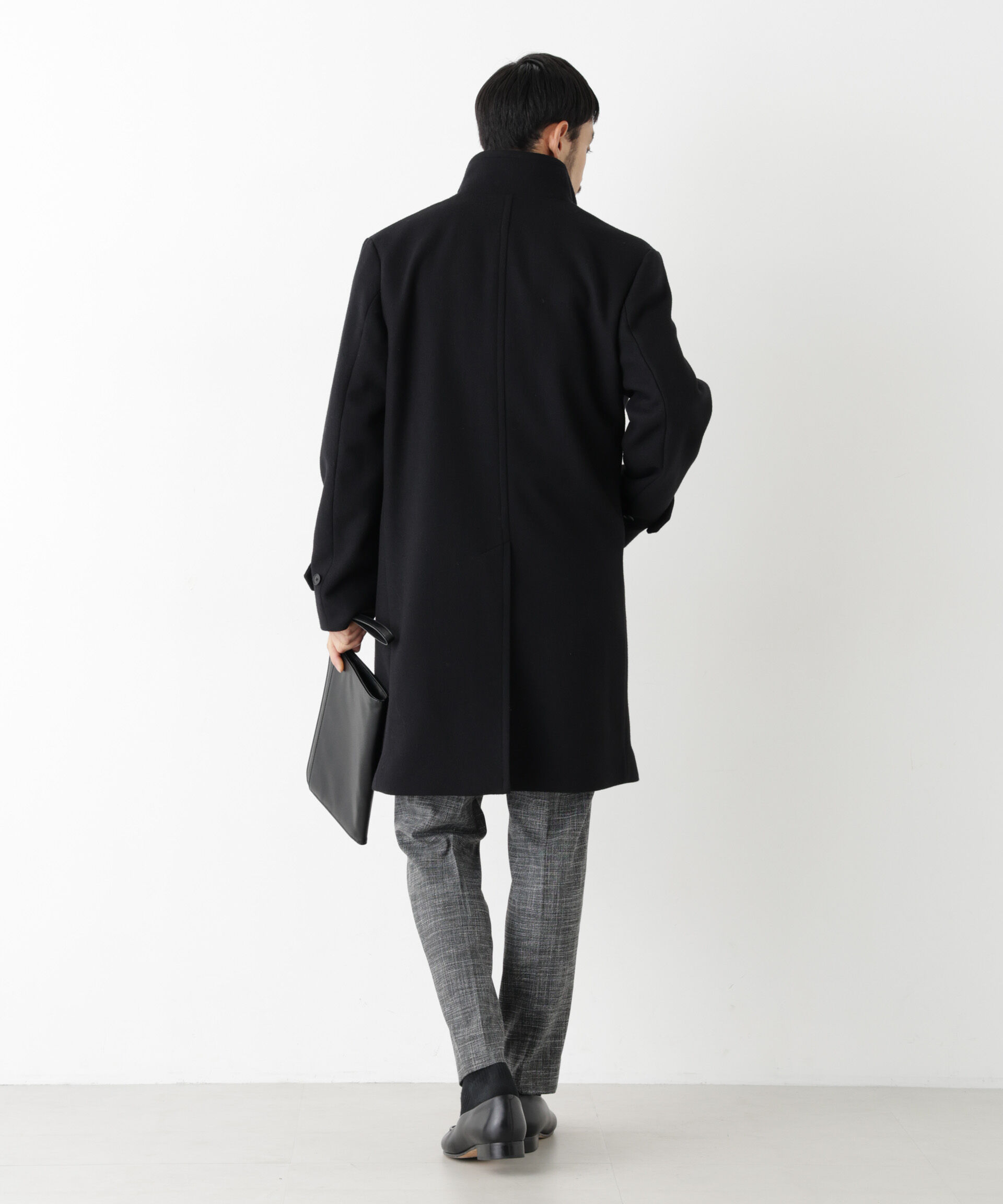 NANO universe「「NEW ON COAT」ウール/Nスタンドカラーコート」|その他|