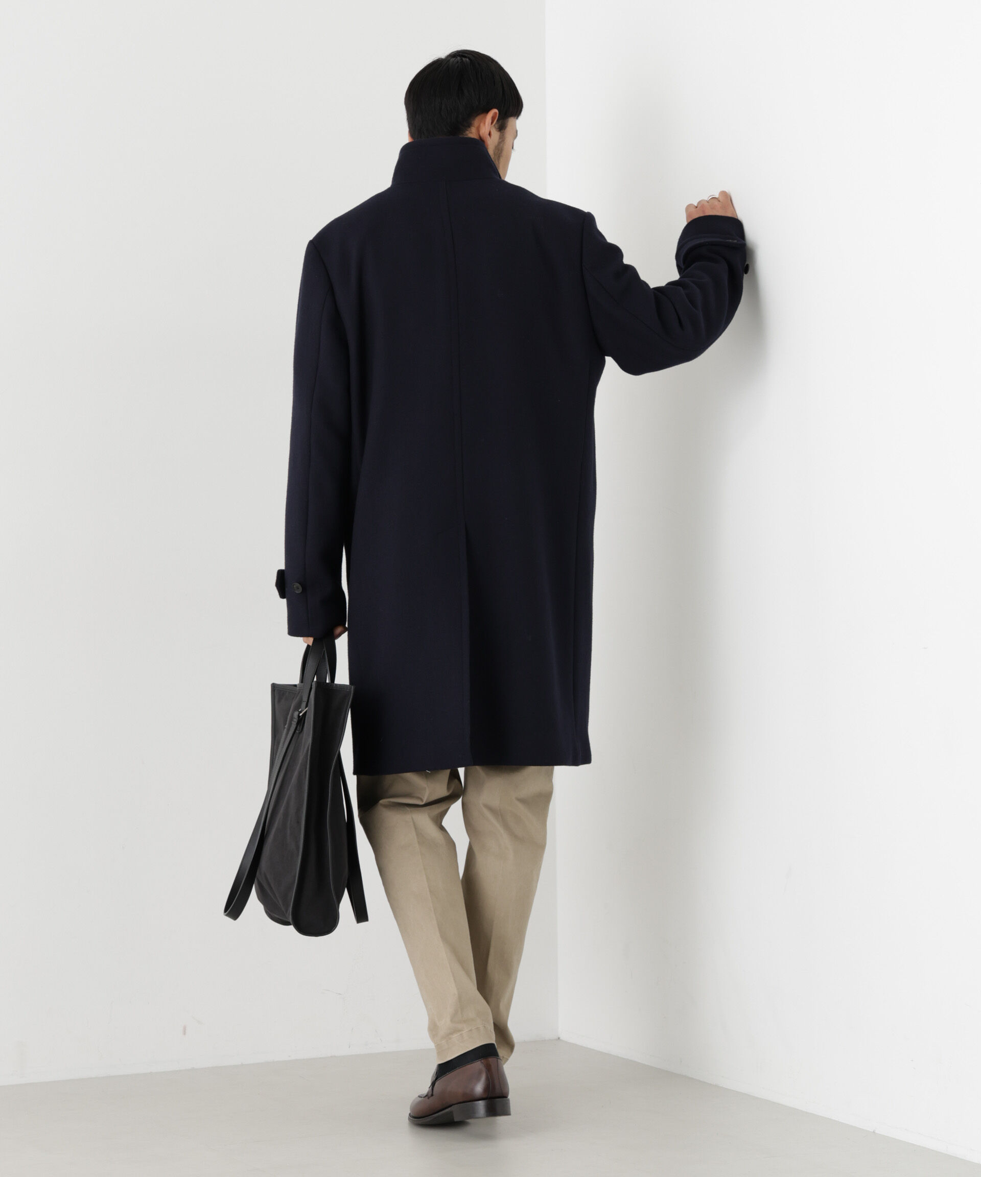 NANO universe「「NEW ON COAT」ウール/Nスタンドカラーコート」|その他|