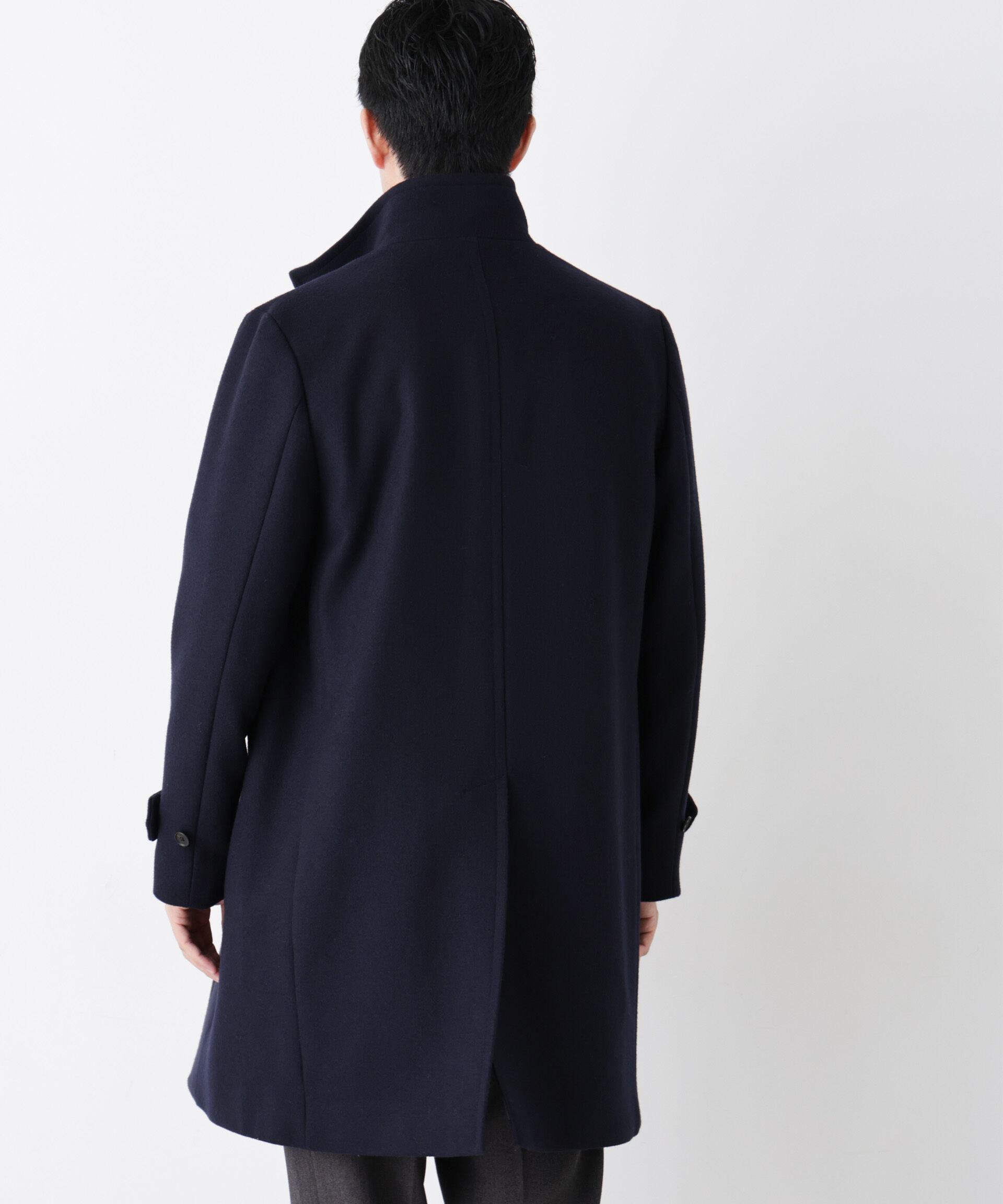 NANO universe「「NEW ON COAT」ウール/Nスタンドカラーコート」|その他|