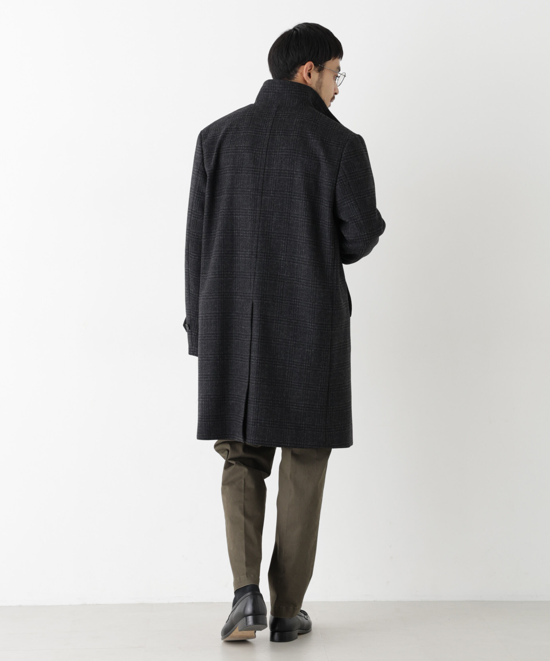 NANO universe「「NEW ON COAT」ウール/Nスタンドカラーコート」|その他|