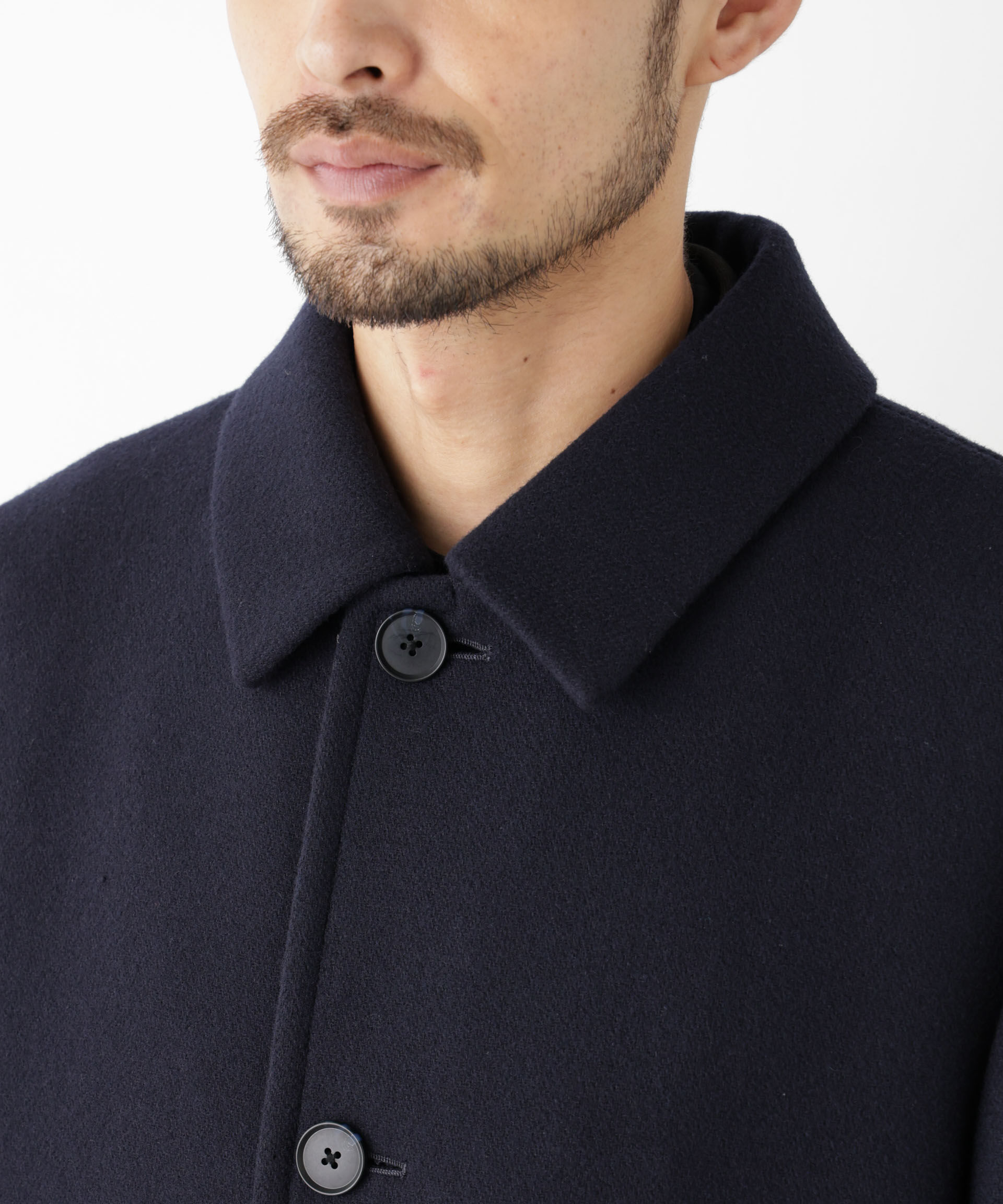NANO universe「「NEW ON COAT」ウール/Nショートステンカラーコート」|その他|