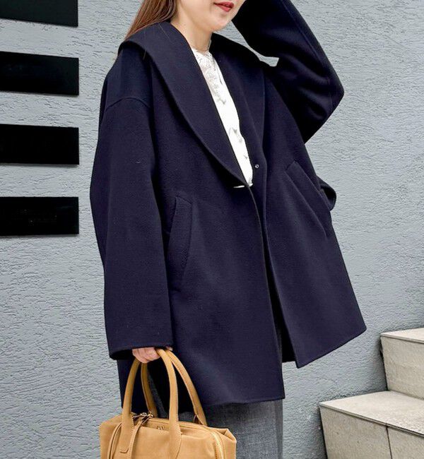 NOLLEY'S sophi「【名品シリーズ】リバーショールコート」|ダッフルコート|