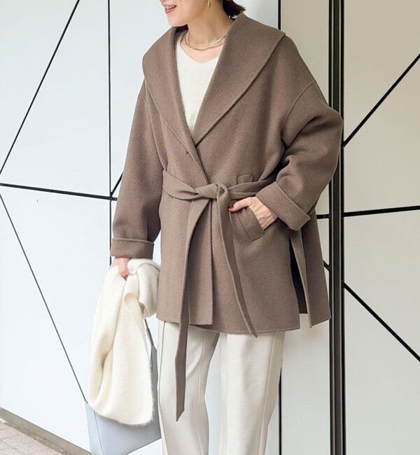 NOLLEY'S sophi「【名品シリーズ】リバーショールコート」|ダッフルコート|