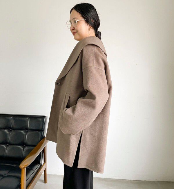 NOLLEY'S sophi「【名品シリーズ】リバーショールコート」|ダッフルコート|