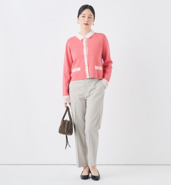 NOLLEY'S「【BECシリーズ】《調温性》ミラノリブニットジャケット」|カーディガン|