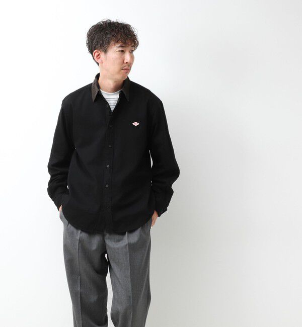 NOLLEY'S goodman「【DANTON/ダントン】LIGHT DENIM 切替（DT-B0478 SDM）」|シャツ・ブラウス|