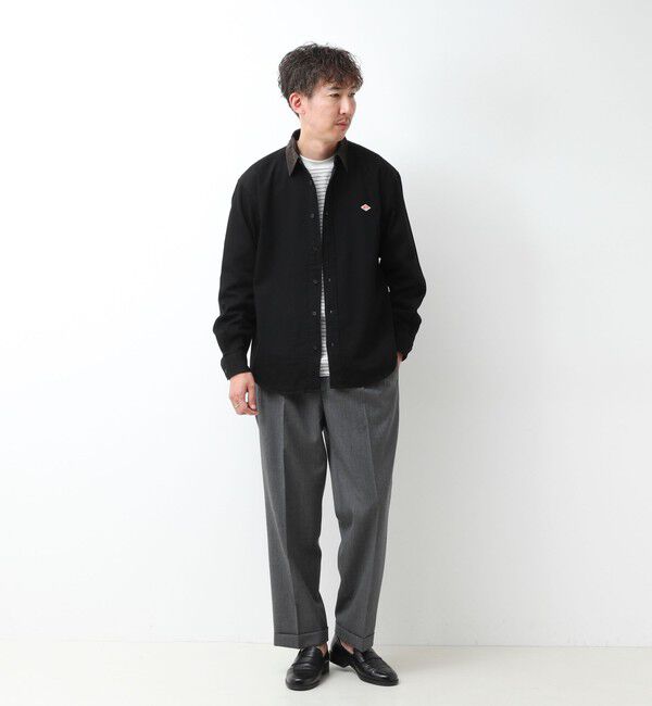 NOLLEY'S goodman「【DANTON/ダントン】LIGHT DENIM 切替（DT-B0478 SDM）」|シャツ・ブラウス|