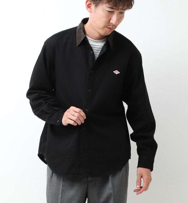 NOLLEY'S goodman「【DANTON/ダントン】LIGHT DENIM 切替（DT-B0478 SDM）」|シャツ・ブラウス|