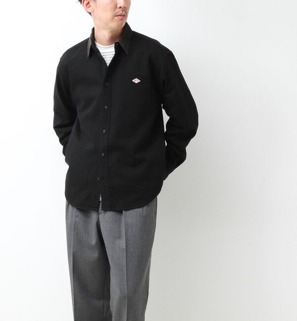 NOLLEY'S goodman「【DANTON/ダントン】LIGHT DENIM 切替（DT-B0478 SDM）」|シャツ・ブラウス|